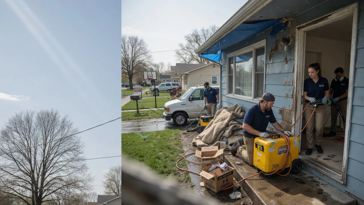 Basement Flood Cleanup in Paris, TN near me